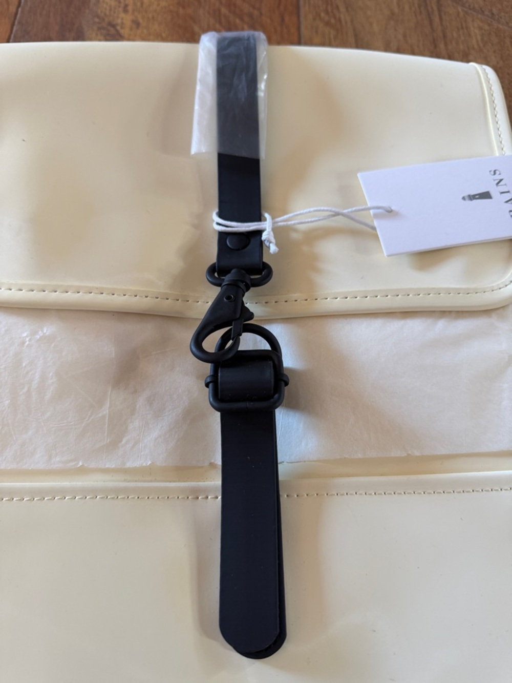 NWT Rains Micro Backpack Pearl - Picture 6 of 11